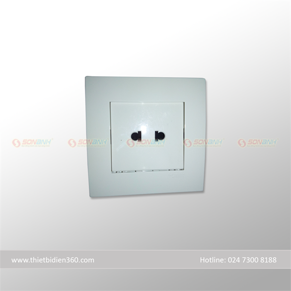 Bộ ổ cắm 10A vuông trắng Vivace - Schneider