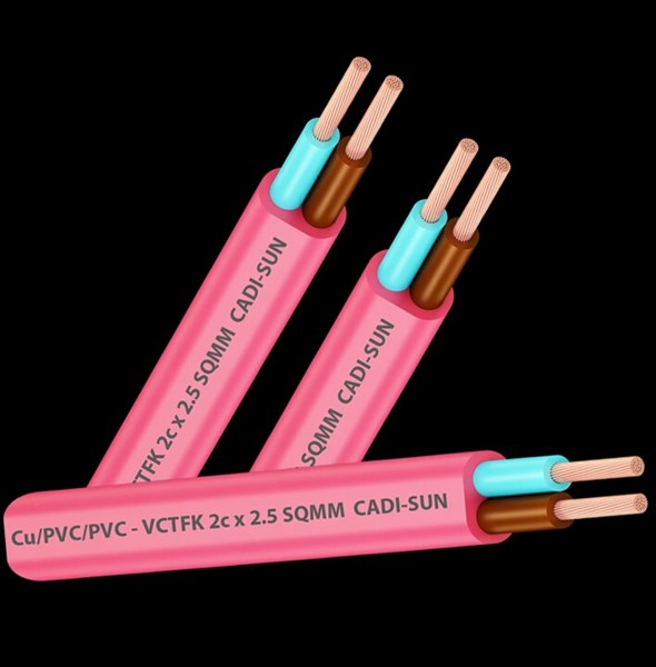 Dây dẹt PVC 2 lõi đồng - Cadisun
