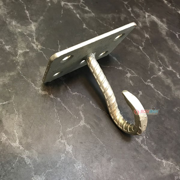 Móc quạt đế vuông 4 vít