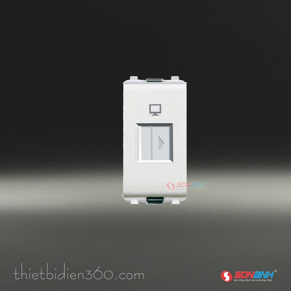 Module Ổ mạng Data viền trắng Zencelo A - Schneider