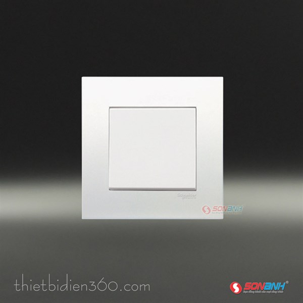 Công tắc liền mặt vuông màu trắng Vivace Schneider