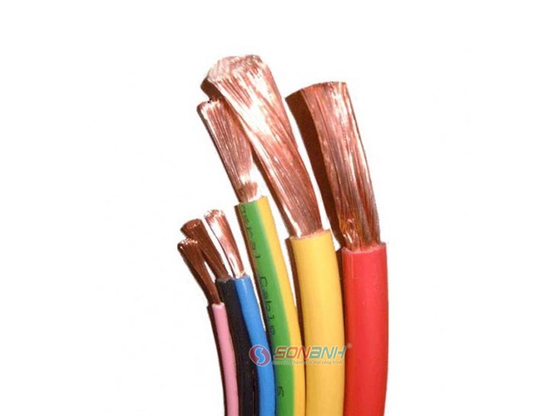 Dây tròn PVC 1 lõi đồng 7 sợi 450/750V - Cadivi