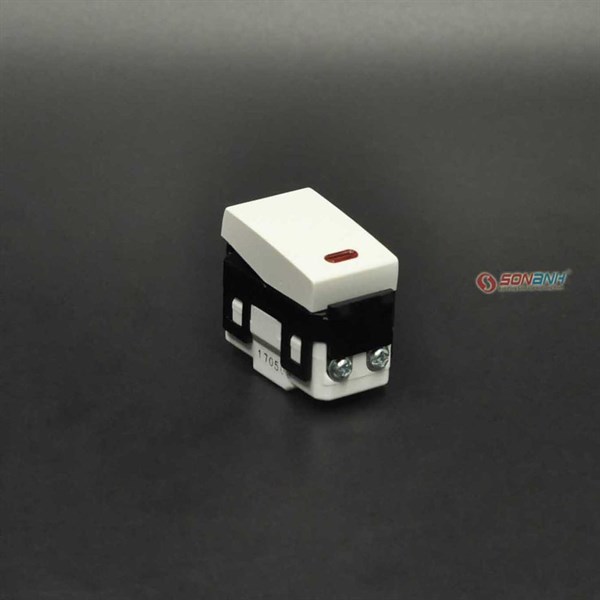 Module công tắc 2 cực viền trắng Wide - Panasonic