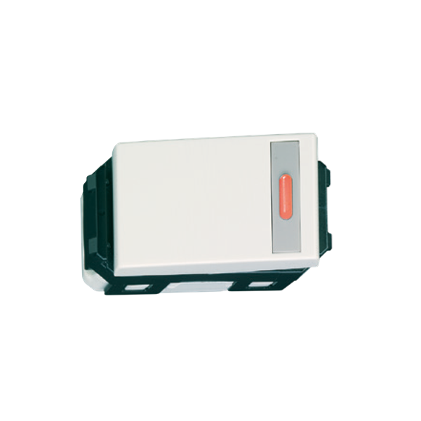 Module công tắc 2 cực viền trắng báo Refina - Panasonic