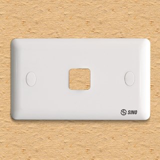 Mặt nhựa CN âm trắng S19 - Sino/Vanlock