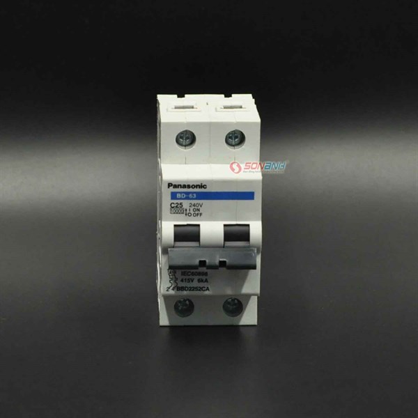 MCB 2P 6kA BBD - Panasonic