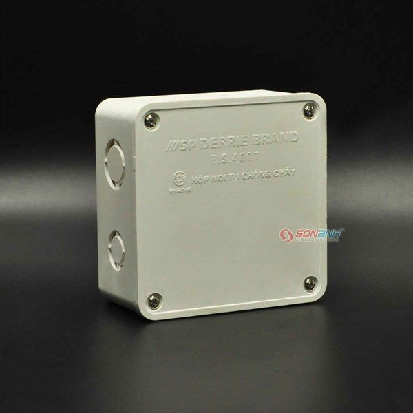 Hộp nối nhựa mở lỗ chống cháy sâu 80mm E265 - SP