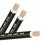 Cáp treo PVC 3 lõi đồng bọc tròn - Goldcup