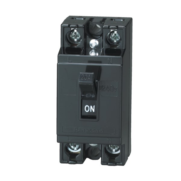 Át 2P BS vỏ đen - Panasonic