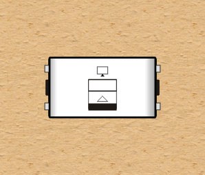 Module Ổ mạng Data viền trắng SC - Sino/Vanlock