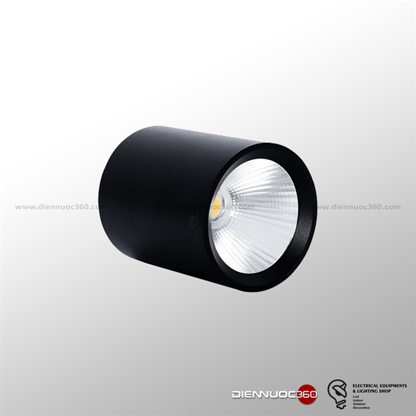 Đèn ống bơ tròn Led rọi OBR - KingLed tròn