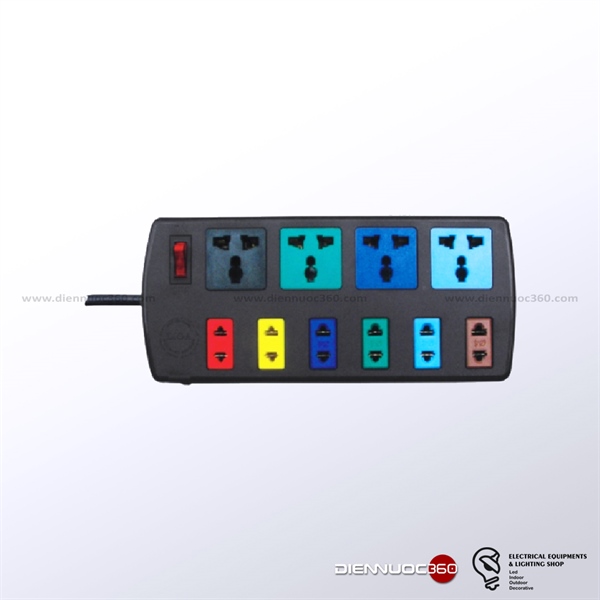 Ổ nối dây có công tắc 4D6S Lioa