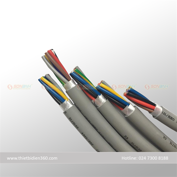 Cáp điều khiển PVC lõi đồng 0.6/1kV - Cosmolink Vina