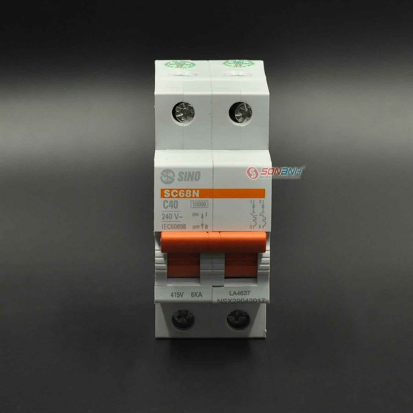 MCB 2P 6kA SC68 - Sino/Vanlock