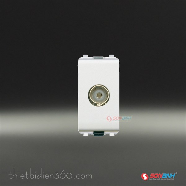 Module Ổ TV viền trắng Zencelo A - Schneider