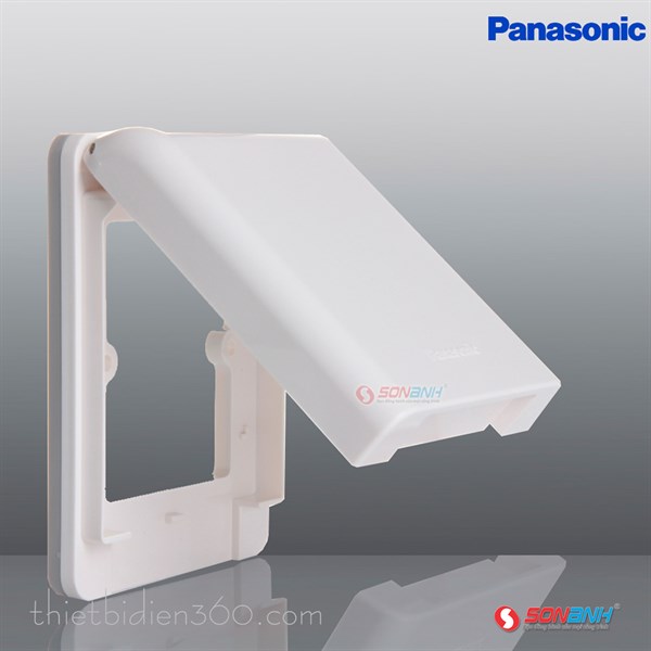 Mặt che mưa vuông IP43 trắng - Panasonic