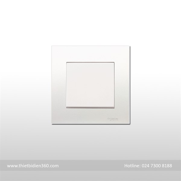 Mặt nhựa vuông trắng Vivace - Schneider