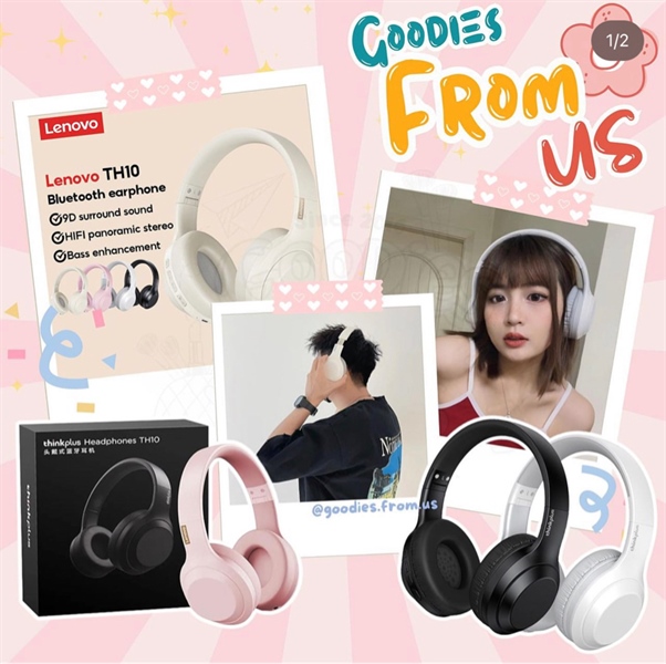 LENOVO - Thinkplus TH10 Headphone
