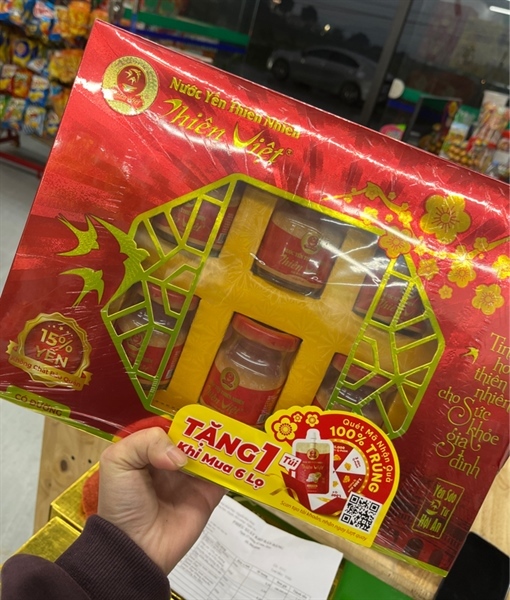 Nước yến Thiên Việt 15% YẾN CÓ ĐƯỜNG