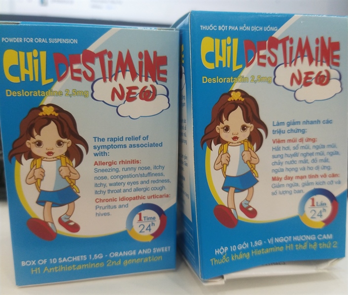 ChilDestimine new hộp 10 gói