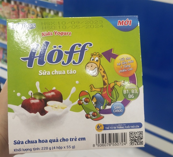 Sữa chua Hoff 4 hộp