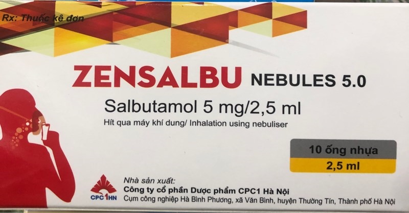 ZENSALBU NEBULES 5.0 hộp 10 ống