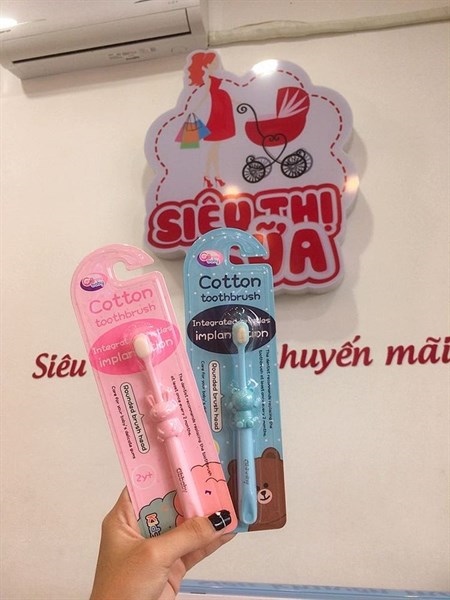 Bàn chải lông mềm GB cotton BABY