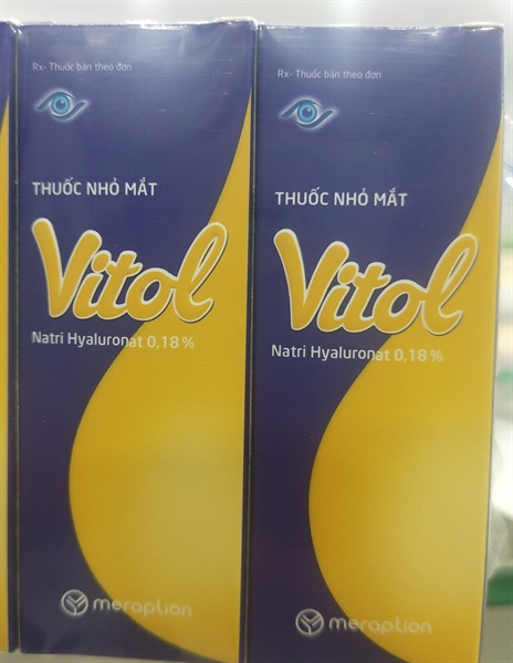 Thuốc nhỏ mắt Vitol