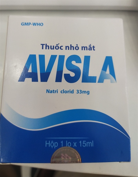 Thuốc nhỏ mắt Avisla
