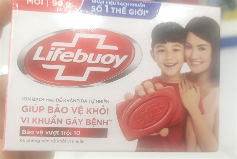 Xà bông cục Lifebuoy 90g