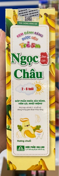 KDR Ngọc Châu(2-6 tuổi) hương chuối