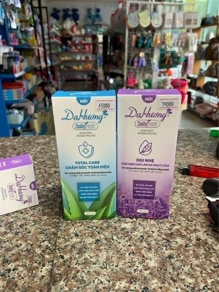 DDVS Dạ Hương Daily Fresh Tím 120ml