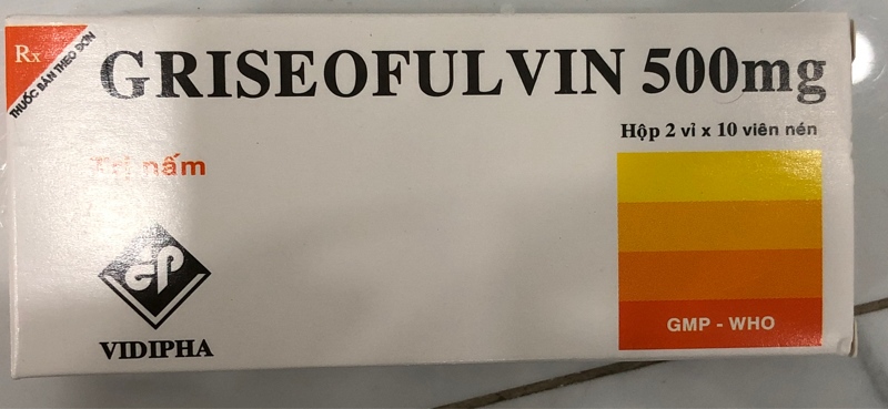 Griseofulvin 500mg Vidipha