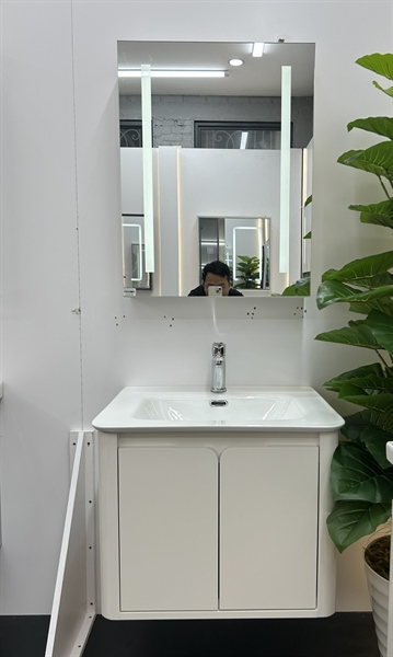 Bộ tủ chậu nhựa PVC cao cấp GN KT60-60T