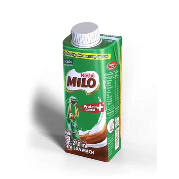 Hộp Milo Nắp Vặn 210ml
