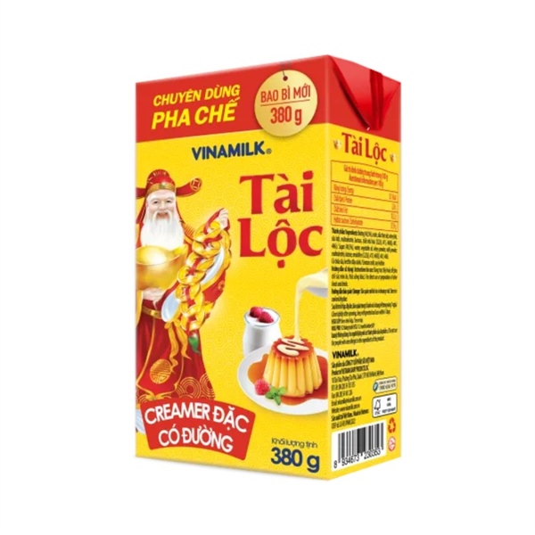 Sữa Đặc Vinamilk Tài Lộc Hộp Giấy 380g