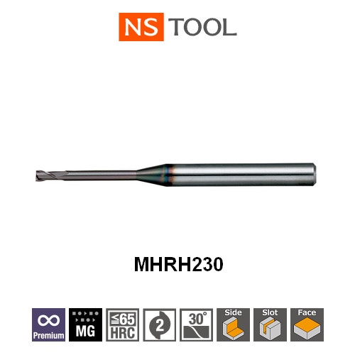 Dao phay cổ dài sau nhiệt MHRH230 D0.5x1.5xDs4x50L