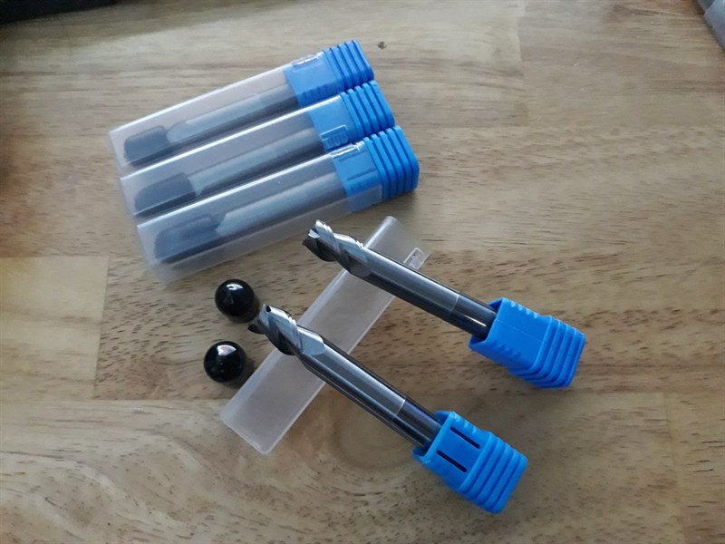 Dao phay nhôm cổ dài D10x15x45x100L