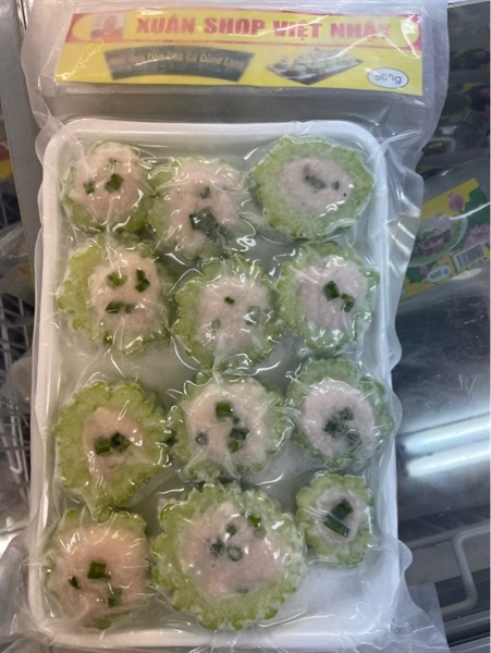 KHỔ QUA DỒN CHẢ CÁ