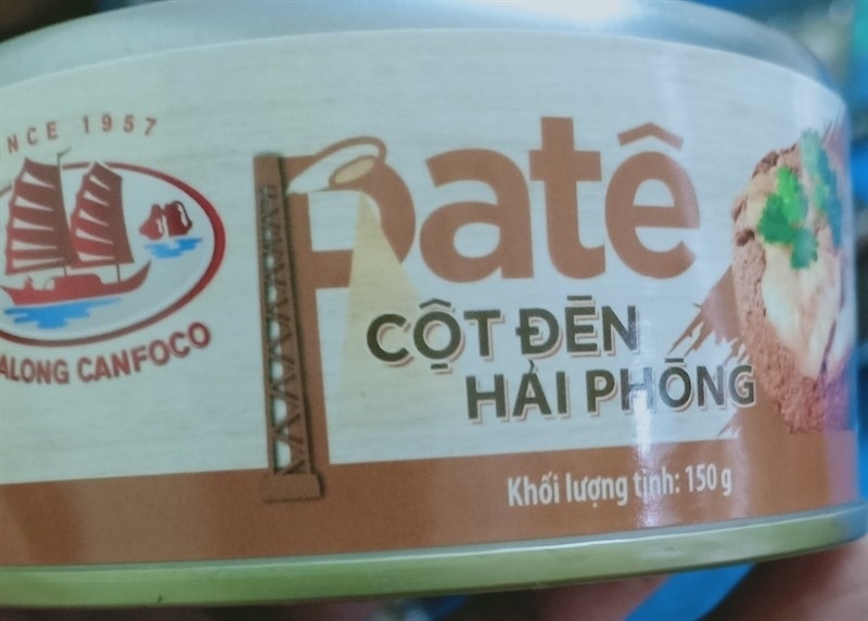 THỊT HỘP HẠ LONG CANFOCO PATE CỘT ĐÈN HẢI PHÒNG 150G