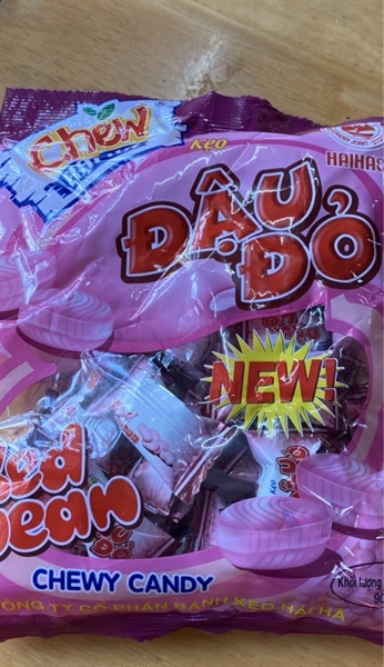 KẸO CHEW ĐẬU ĐỎ