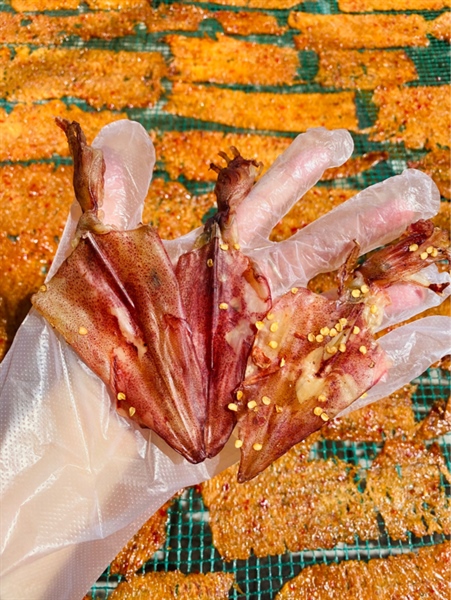 Mực tẩm mắm nhĩ sz nhỏ 1kg