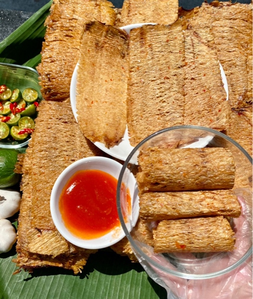 Mực cán tẩm nhạt vị 1kg