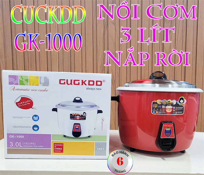 Nồi cơm điện 3 lít nắp rời Cuckoo GK1000