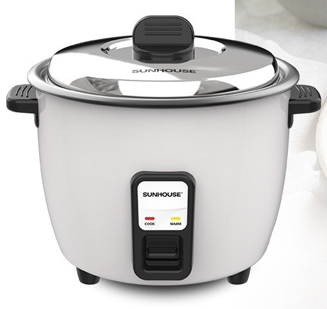 Nồi cơm điện nắp rời 1 lít 8 Sunhouse SHD8132