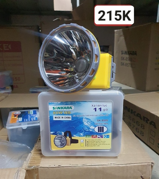 Đèn đội đầu siêu sáng SK8895