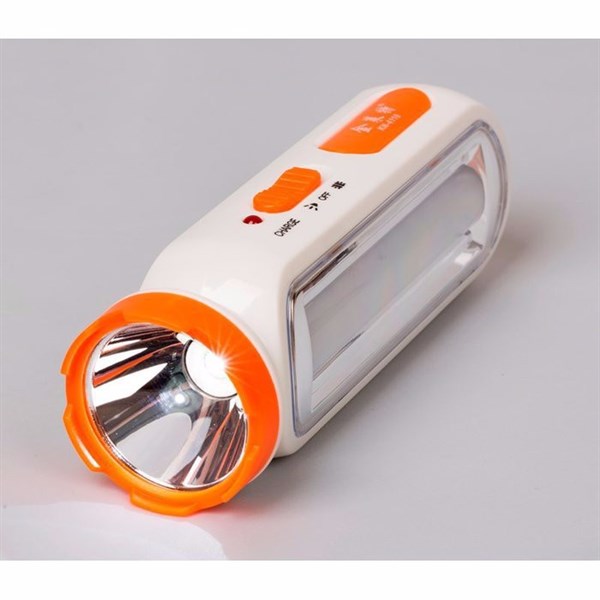 Đèn pin sạc 2 in 1 vừa pha vừa có đèn bàn bên hông