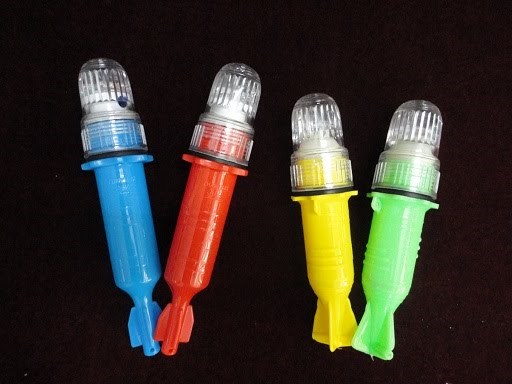 Đèn chớp hỏa tiễn cảnh báo 1 pin