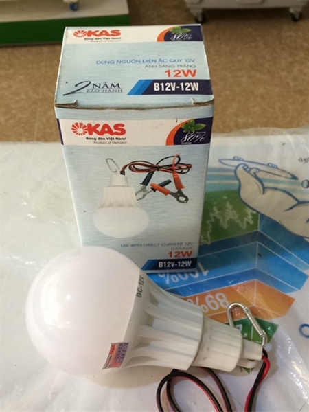 Bóng led bình 12V 12W Okas(Sopoka)
