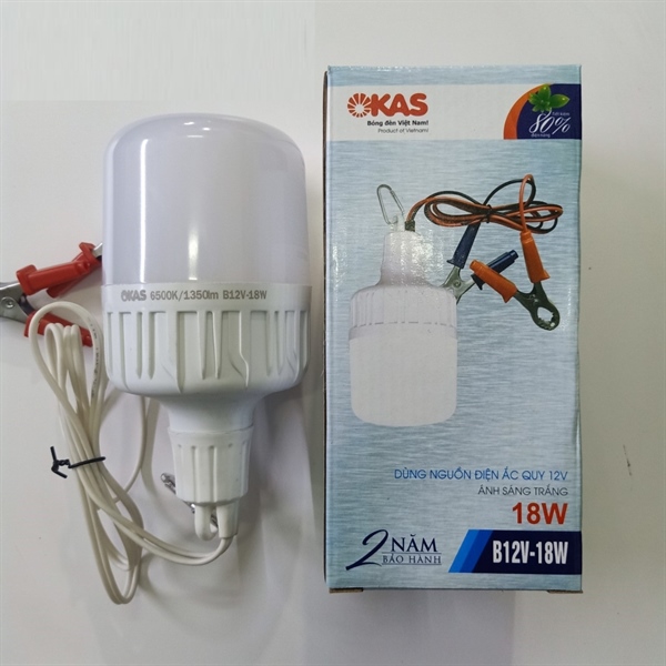 Bóng led bình 12V 18W Okas(Sopoka)
